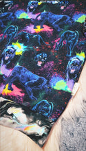 Load image into Gallery viewer, 8-9 Years Molecular Mashup Hoodie Dinosaurs Panther Big Cat Marble Paint Splatter Molecule Pattern Animal