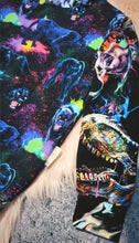 Load image into Gallery viewer, 8-9 Years Molecular Mashup Hoodie Dinosaurs Panther Big Cat Marble Paint Splatter Molecule Pattern Animal