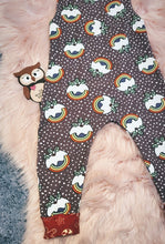 Load image into Gallery viewer, 12-18 Months Ello Pudding Christmas Pud Romper Onesie All In One Rainbow Baby