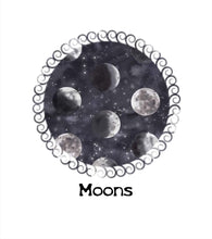 Load image into Gallery viewer, Moons ~ Stretch Fabric