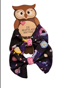 4-5 Years Sweet Space Shorties + 2 bows on clips