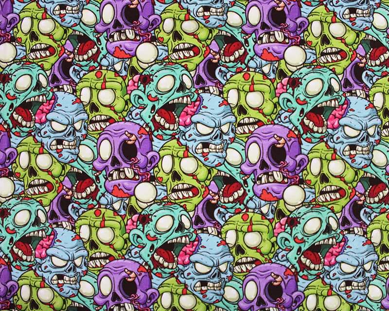 Zombies ~ Stretch Fabric