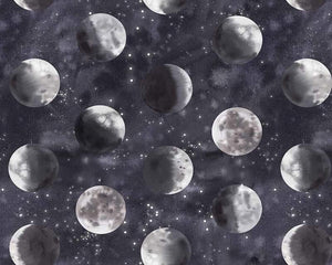 Moons ~ Stretch Fabric