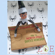 Load image into Gallery viewer, Elf On The Shelf Mail Envelope Return Letter ~ Ready To Post
