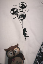 Load image into Gallery viewer, 7-8 Years Whats This Nightmare Leggings &amp; T-Shirt Short Sleeve Top Soft Skeleton Skellington
