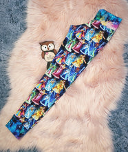 Load image into Gallery viewer, 8-9 Years ONE OFF The Force Is Strong With This Princess Leggings and Top Set Tshirt Short Sleeve Cuff Bottoms
