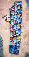 Load image into Gallery viewer, 8-9 Years ONE OFF The Force Is Strong With This Princess Leggings and Top Set Tshirt Short Sleeve Cuff Bottoms
