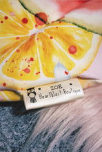 Load image into Gallery viewer, 2-3 Years Watermelon Sunrise Sleeveless Ivy Dress Tank Skater Gathered Skirt Rainbows &amp; Sunshine
