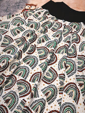 Load image into Gallery viewer, 11-12 Years High Waist Tartan Rainbow Lilah Twirly Skirt Leopard Print
