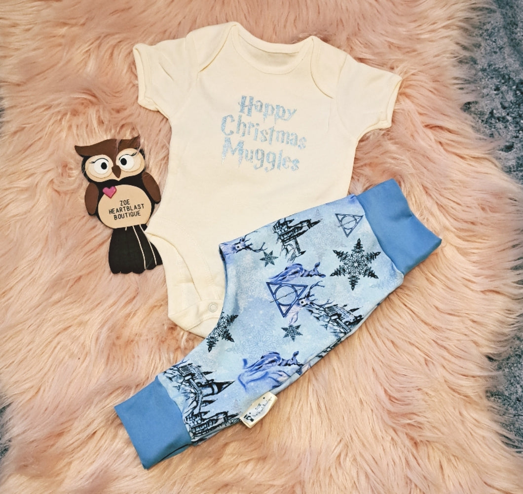3-6 Months Patronus Muggles Set Outfit Harems Wizard Christmas