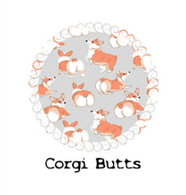 Load image into Gallery viewer, Corgi Butts ~ Stretch Fabric
