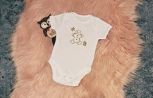 Load image into Gallery viewer, 0-3 Months Gingerbread Outfit Set Harems Bottoms
