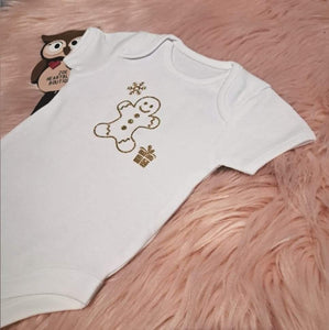 0-3 Months Gingerbread Outfit Set Harems Bottoms