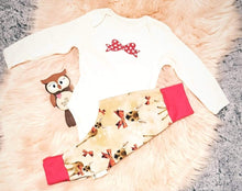 Load image into Gallery viewer, 6-12 Months Deer Bow Onesie Harems Pants Bottoms Outfit Set
